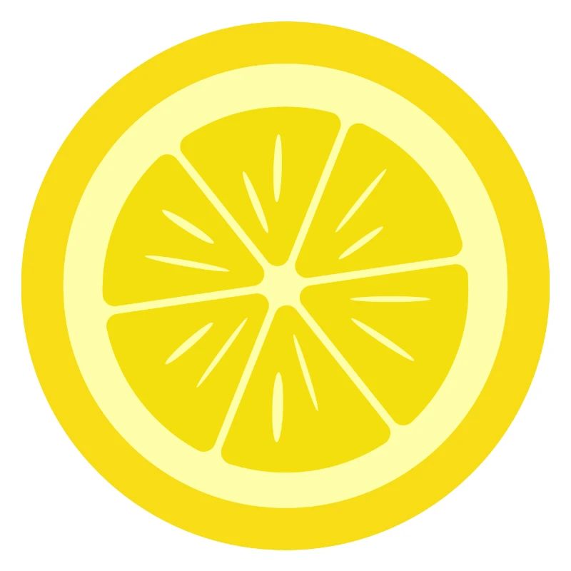 Sliced lemons