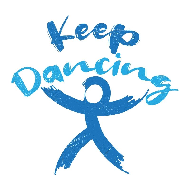 Tanzen Keep Dancing Tanzliebhaber Geschenkidee