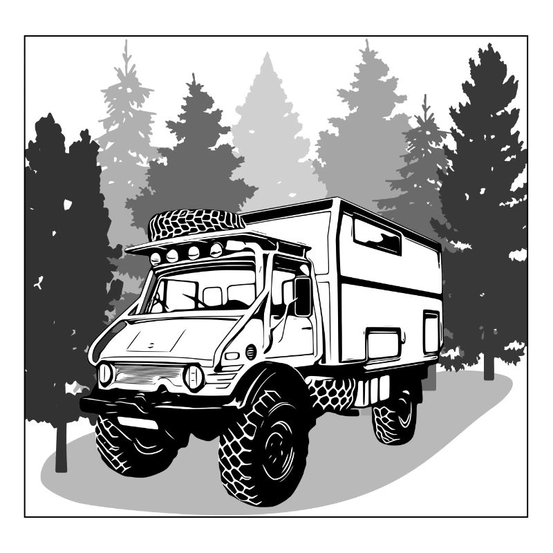 Camping - Unimog - Aventure - Oldtimer