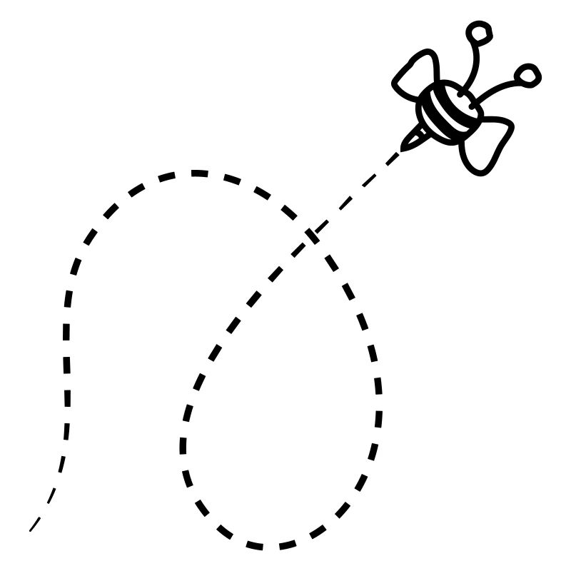 Ligne Dashed Bee