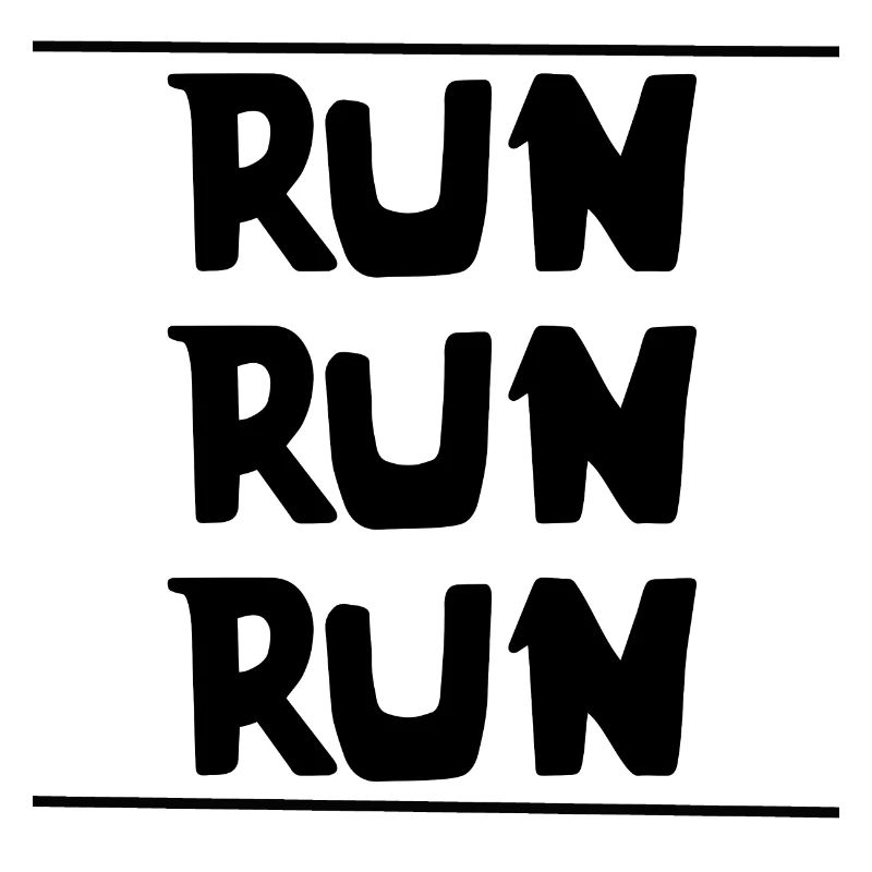 Exécuter run run run | | sportive | en cours d’exécution Aptitude