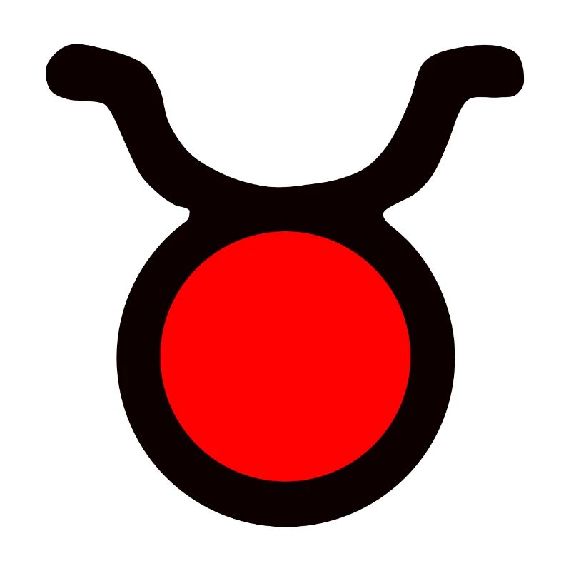 Astrological symbol Taurus