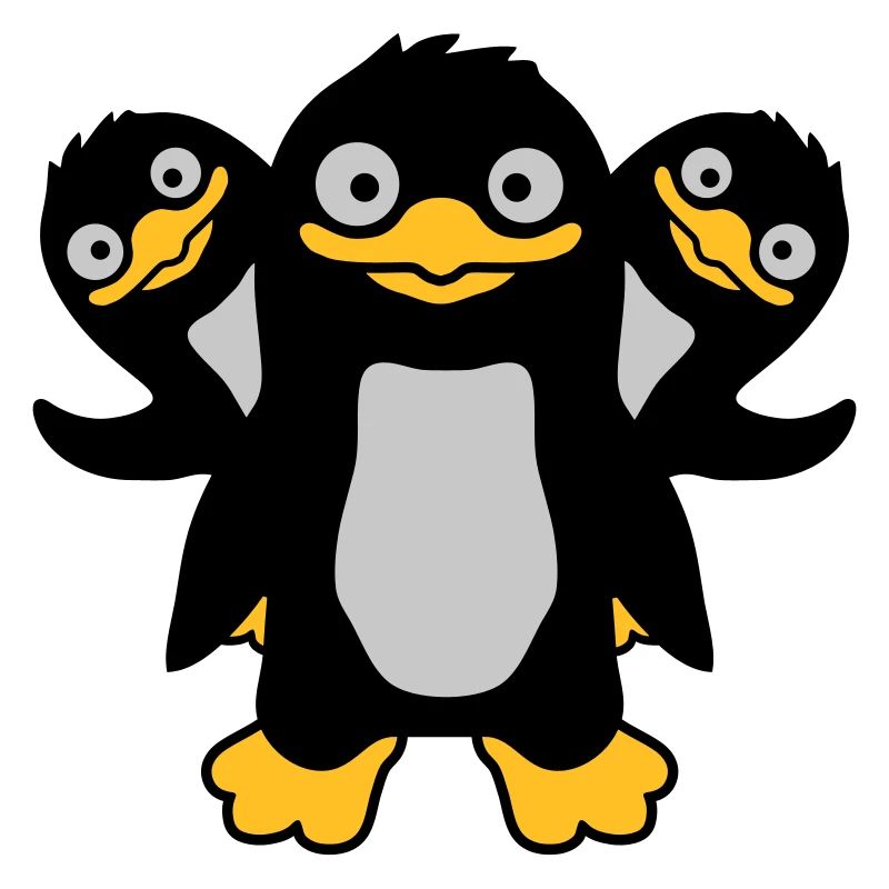 3 amis pingouins drôles