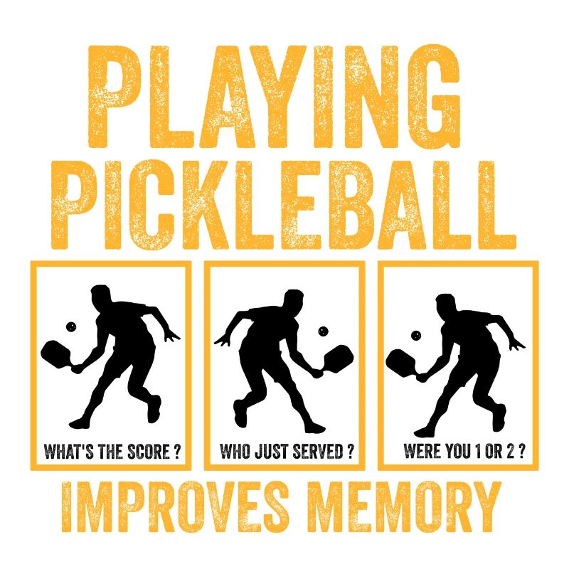 Playing pickleball improves memory