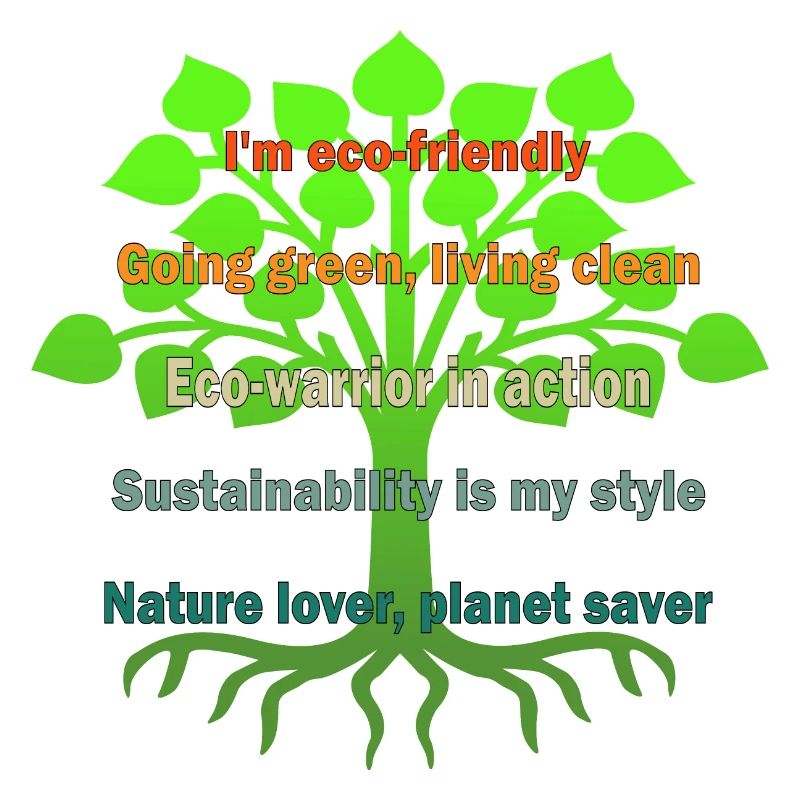 Eco warrior in action