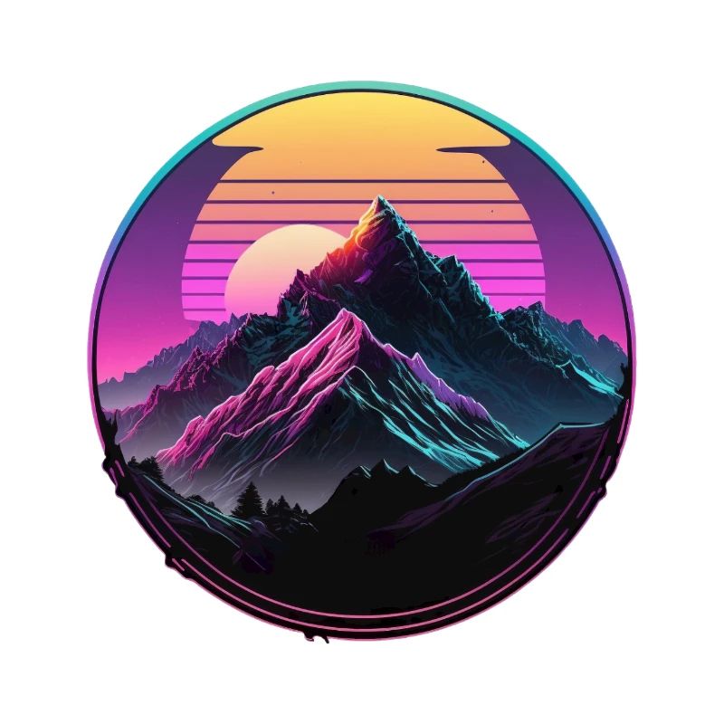 Mount Everest Synthwave