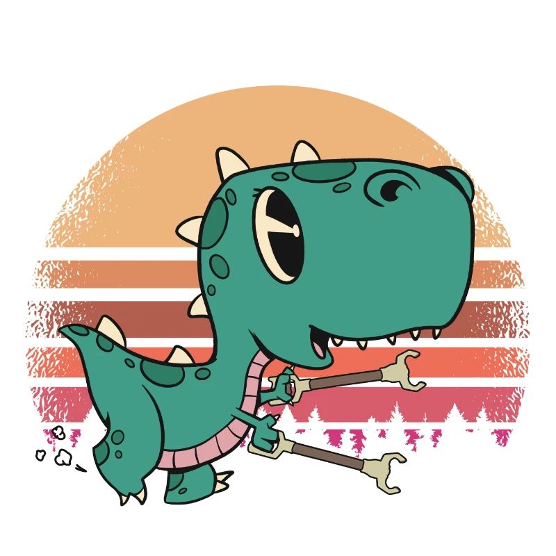 Now I'm Unstoppable - Funny T-Rex Dinosaur