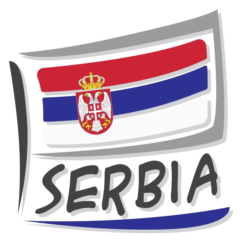 Drapeau de la Serbie