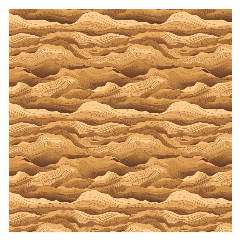 Desert Seamless Pattern Sand Sahara Dunes Arabic