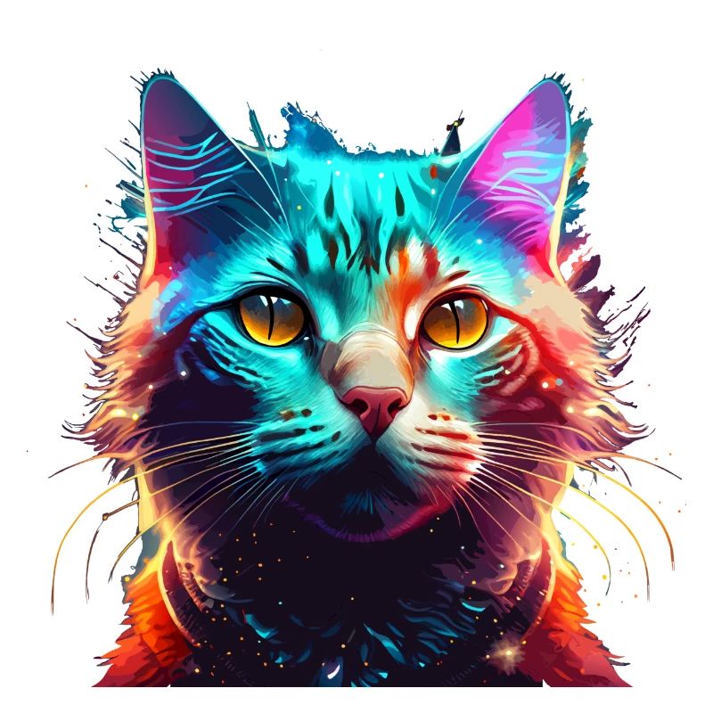 Chat Coloré