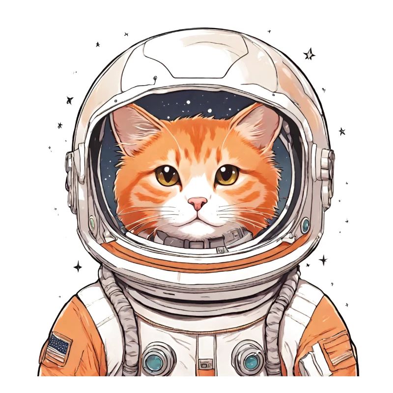 Chat astronaute