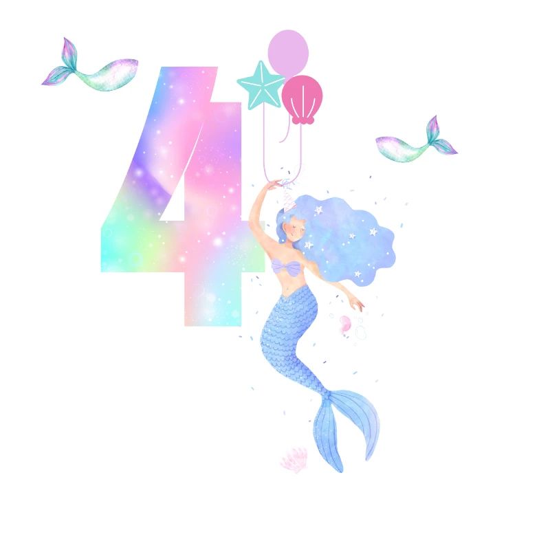 4e anniversaire sirène