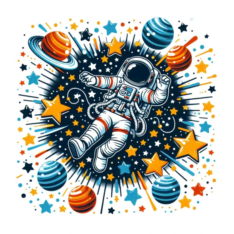 Astronaut in space