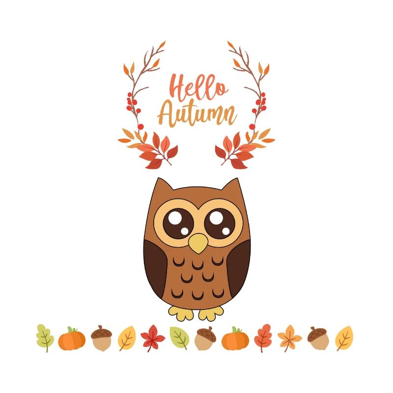 Herbst Eule