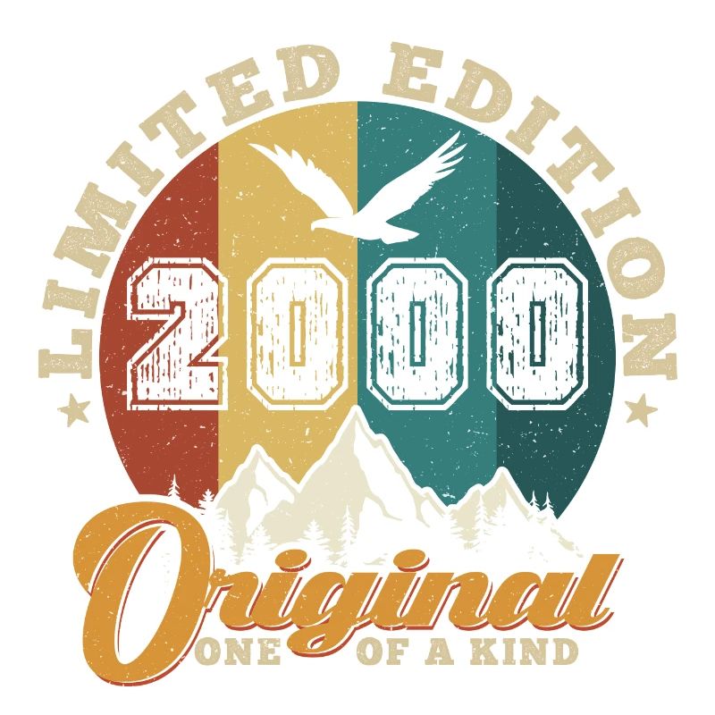 Original 2000 Vintage - 2000 Geburtstagsgeschenk