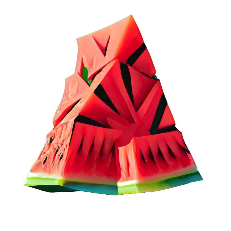 Un morceau de pastèque