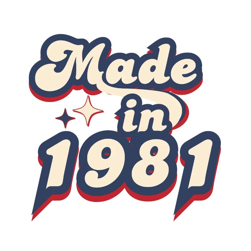 Made in 1981 Retro