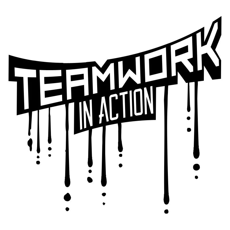 tropfen graffiti stempel crew teamwork cool design