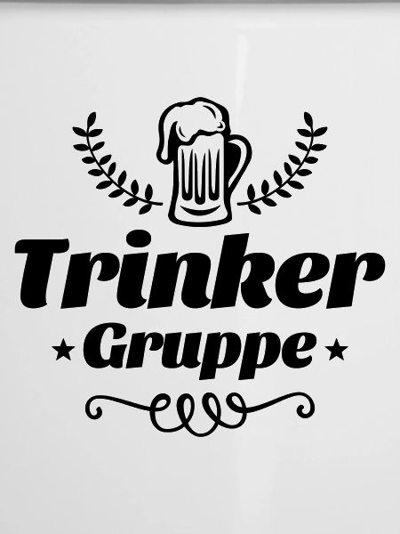 trinker gruppe bier