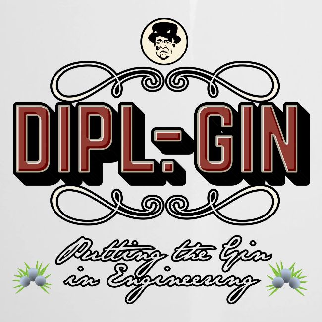 Gin-T-Shirt Dipl.-Gin