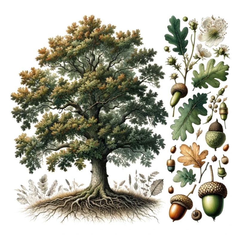 Eiche Botanik