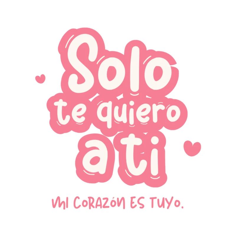Produit avec phrase de la Saint-Valentin.