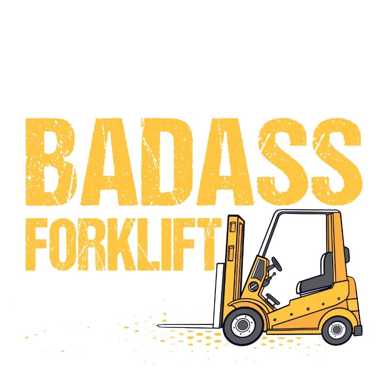 Certified Badass Forklift Operator Driver Job