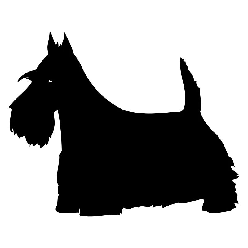 Scottish terrier silhouette
