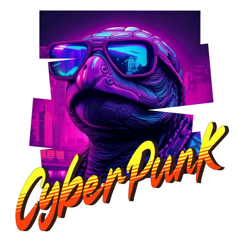 Cyberpunk Turtle