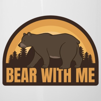 Bear with me - Enamel Mug