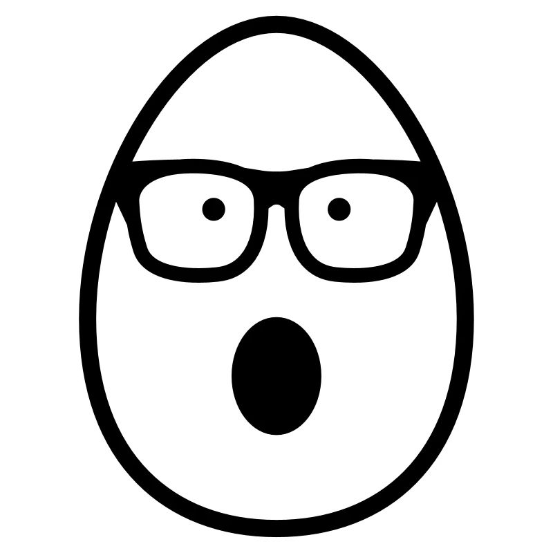 Egg Face Glasses Oh