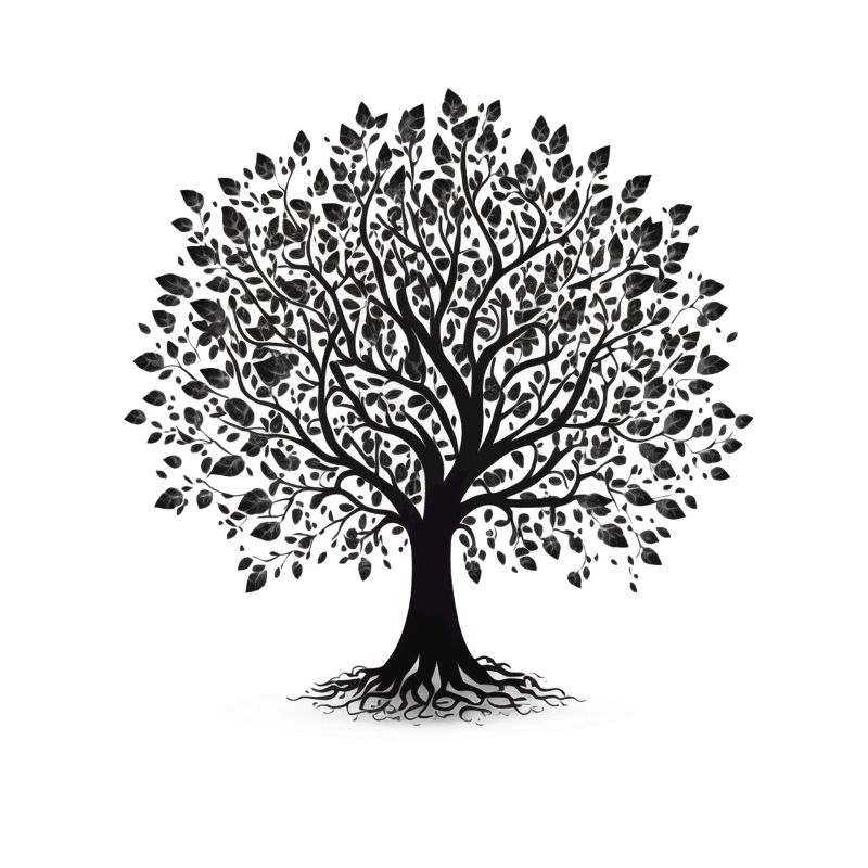 Baum des Lebens, illustration de conception d’arbre de vie