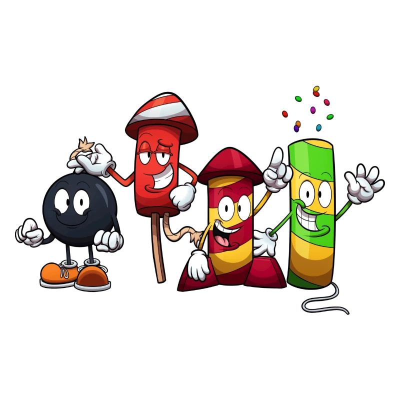 Fireworks Characters
