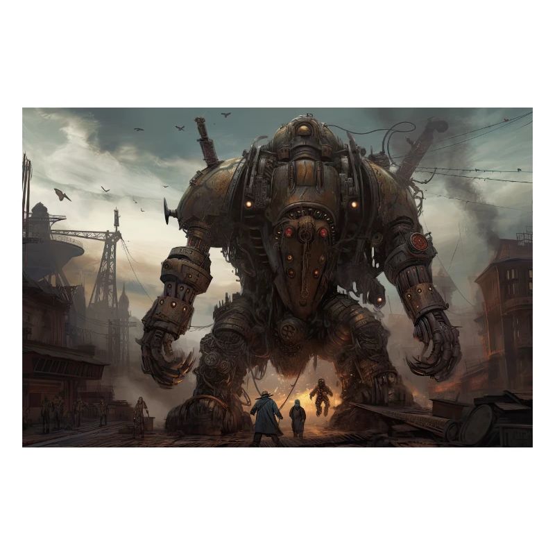 Juggernaut From Hell Visits Steampunk World