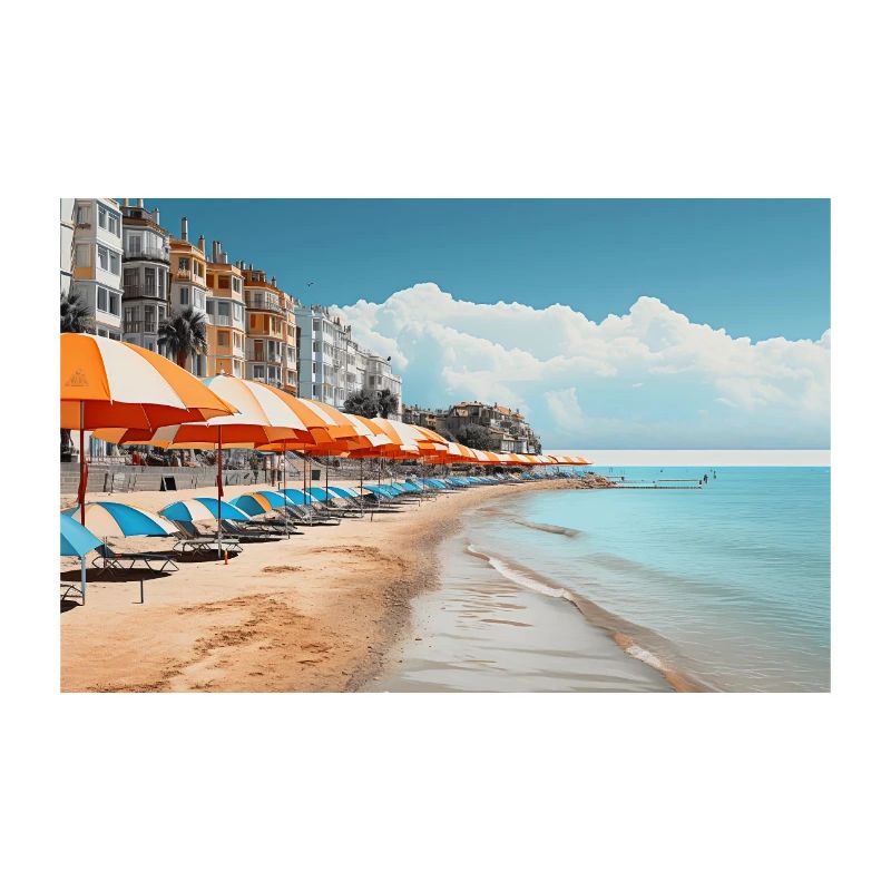 Affiche de plage