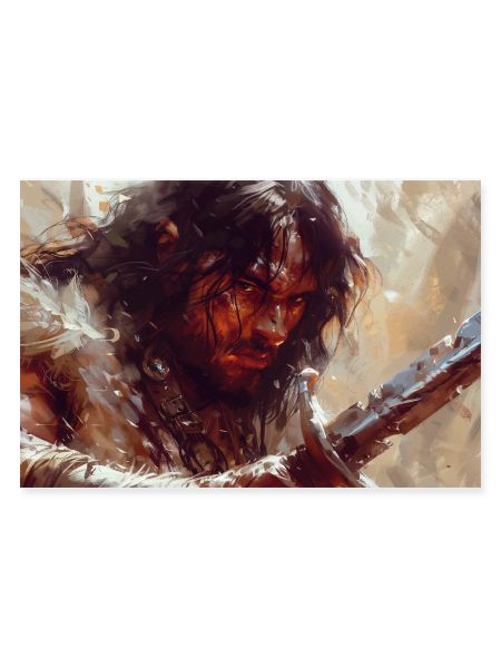 Conan der Cimmerier Illustration Poster