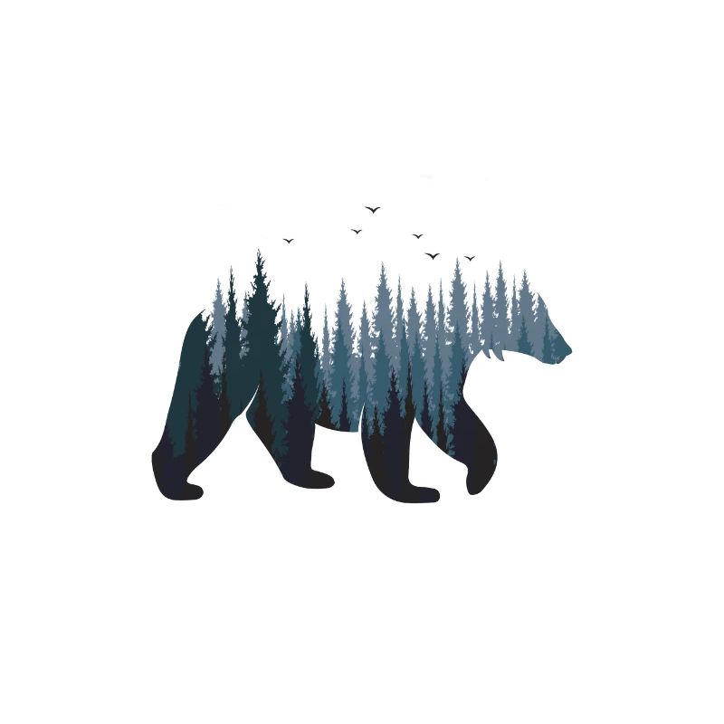 Ours - forêt