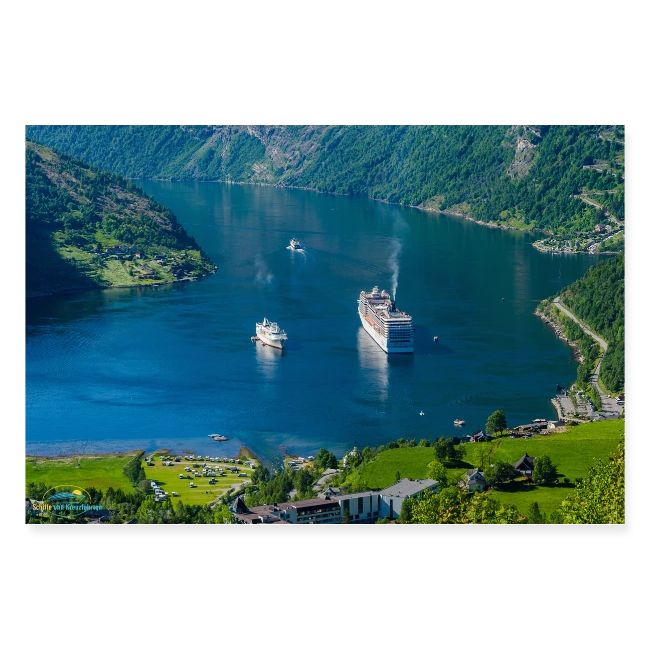 SuK Bild - Geirangerfjord Kreuzfahrtschiffe