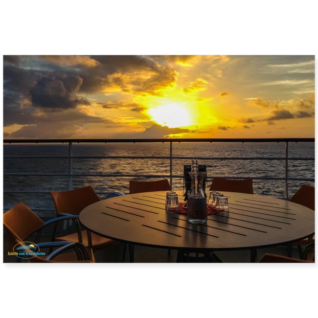 SuK Bild - Dinner with a View auf Kreuzfahrtschiff