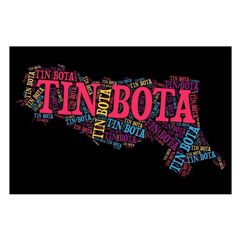 poster tin bota emilia romagna word cloud