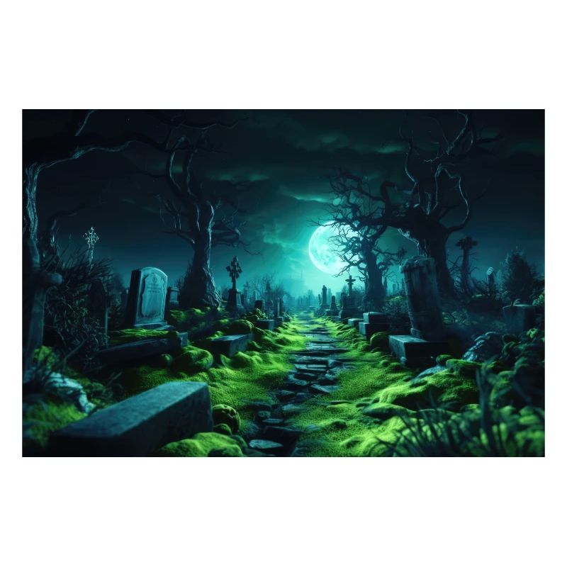 Der grüne Friedhof, Querformat