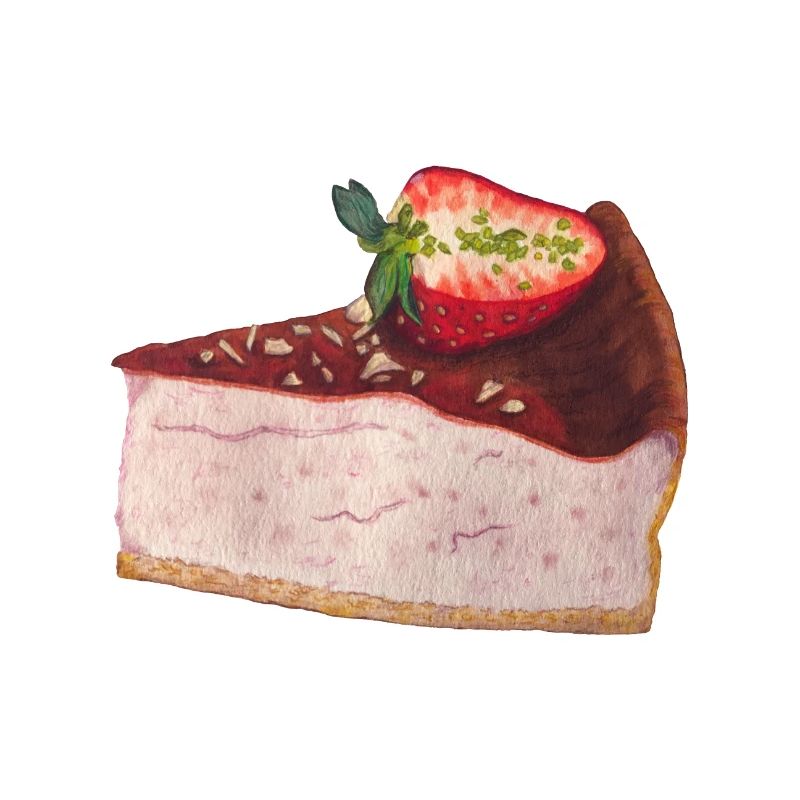 Strawberry Cake Cheesecake