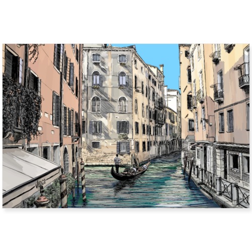 Venedig - Poster 90x60 cm