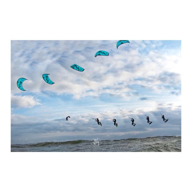 Kitesurf mouvement
