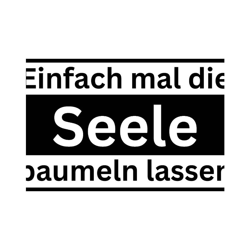 Einfach_mal_die_Selle_baumeln