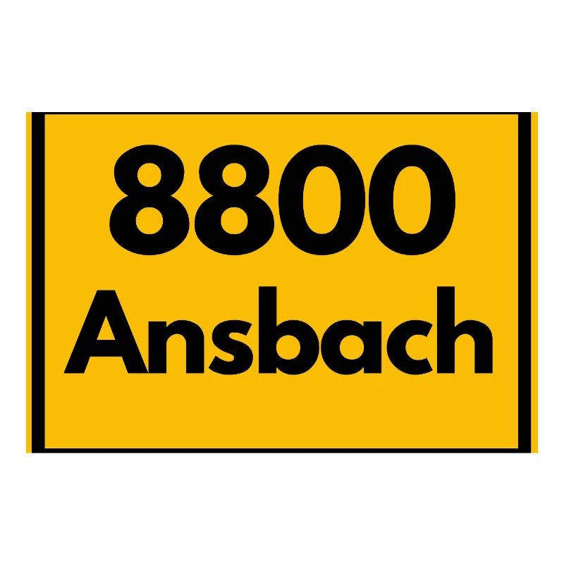 OLD POSTCODE POSTCODE RETRO 8800 ANSBACH FRANKEN