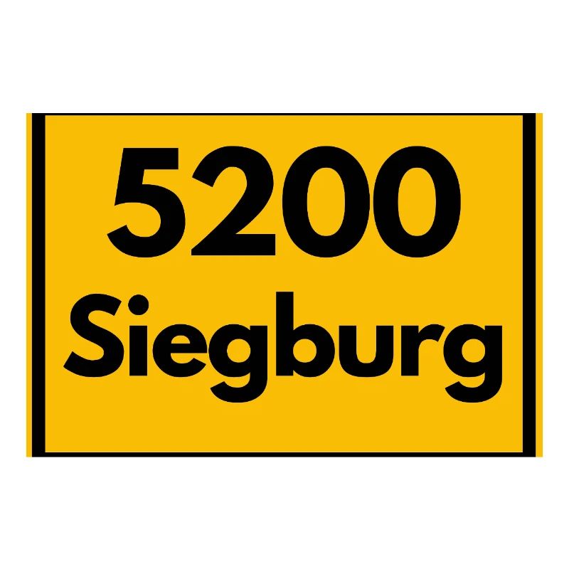 OLD POSTCODE POSTCODE RETRO SIEGBURG - RHEIN SIEG