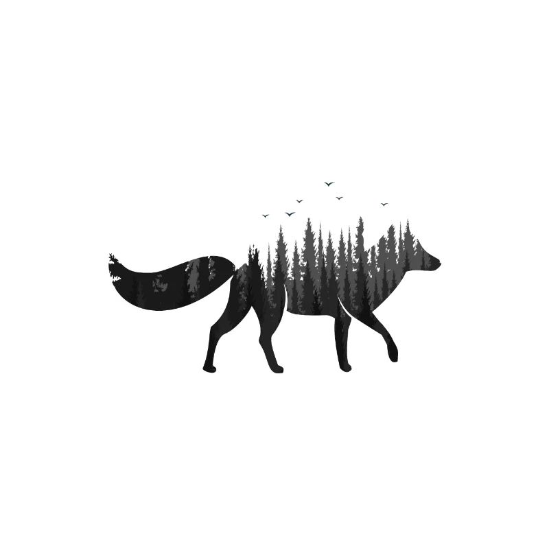 Fuchs im Wald
