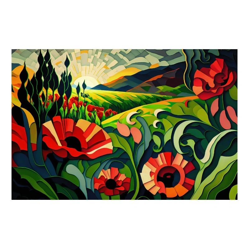 Blumengemälde
