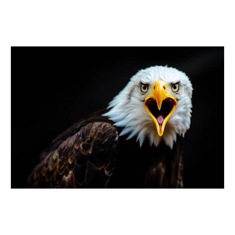 Angry Eagle Look